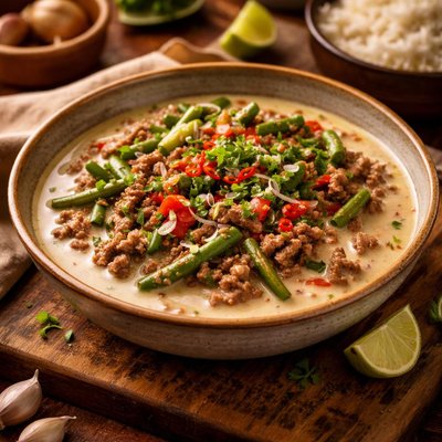 Image of Tinaktak Ground Beef in Coconut Milk