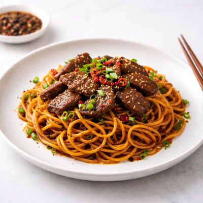 Image of Tingly Szechuan Pepper Beef Noodles