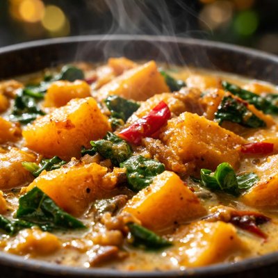 Image of Calabaza Tinunuang Baja en Grasa