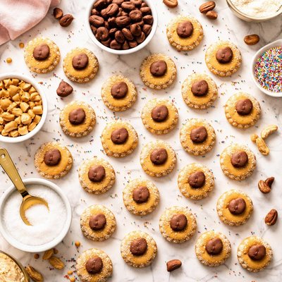 Image of Tiny Mini Kisses Peanut Blossoms