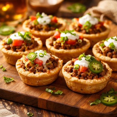 Image of Tiny Texas Taco Tarts