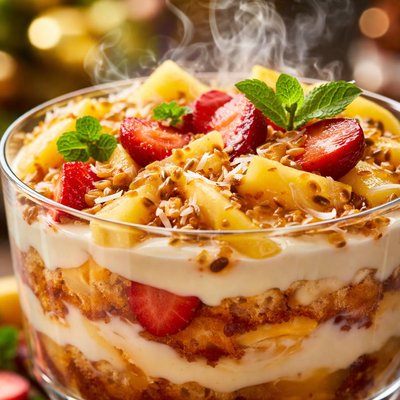 Image of Tipsy Tropical Trifle