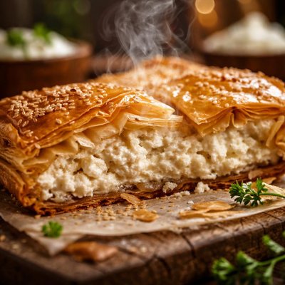 Image of Tiropita Greek Cheese Pie