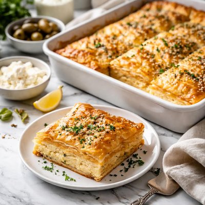 Image of Tiropita Greek Savoury Cheese Pie