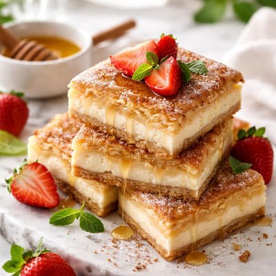 Image of To Die for Crescent Roll Sopapilla Cheesecake Bars