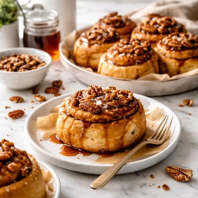 Image of To Die for Maple Pecan Buns