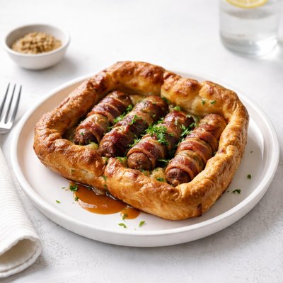 Image of Toad in the Hole with Bacon