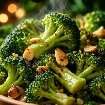 Image of Toasted Almond Broccoli
