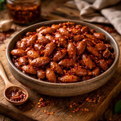 Image of Toasted Almonds in Chile Oil