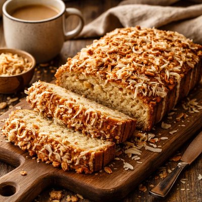 Image of Toasted Coconut Coffee Cake
