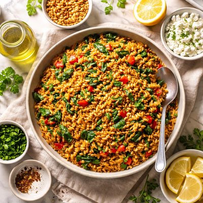 Image of Toasted Orzo Pilaf