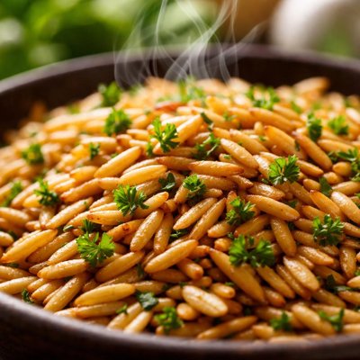 Image of Toasted Orzo with Parsley