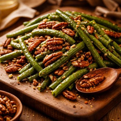 Image of Toasted Pecan Green Beans