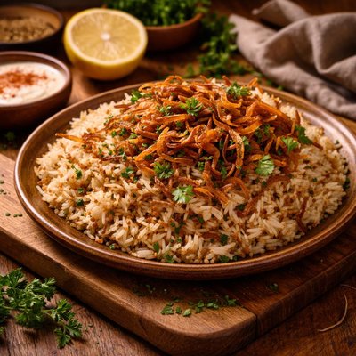Image of Toasted Rice for Fish Egyptian