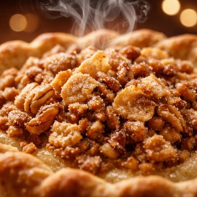 Image of Toasted Walnut and Frosted Flakes Garnish or Pie Crust