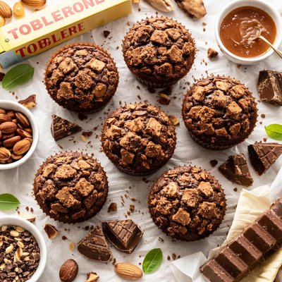 Image of Toblerone Muffins