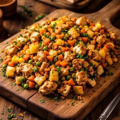 Image of Toddler Chicken Hash