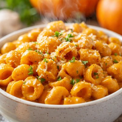 Image of Toddler Friendly Pumpkin Pasta