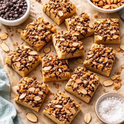 Image of Toffee Almond Shortbread Bites