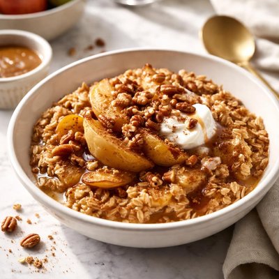 Image of Toffee Apple Breakfast Pudding