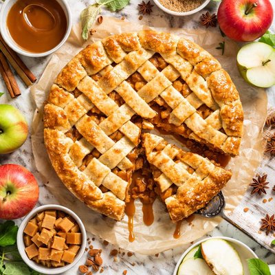 Image of Toffee Apple Turnover Pie