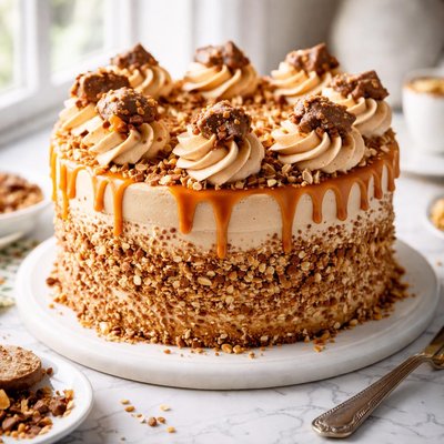 Image of Toffee Butter Crunch Cake