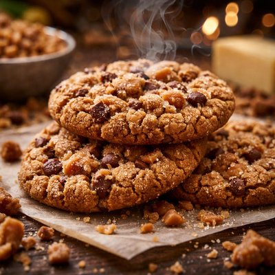 Image of Toffee Crackle Cookies