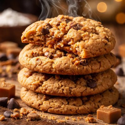 Image of Toffee Crunch Cake Mix Cookies
