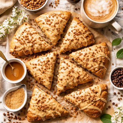 Image of Toffee Latte Scones