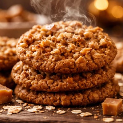 Image of Toffee Oatmeal Cookies