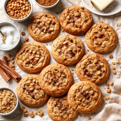 Image of Toffee Studded Snickerdoodles