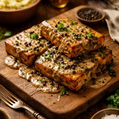 Image of Tofu Au Poivre