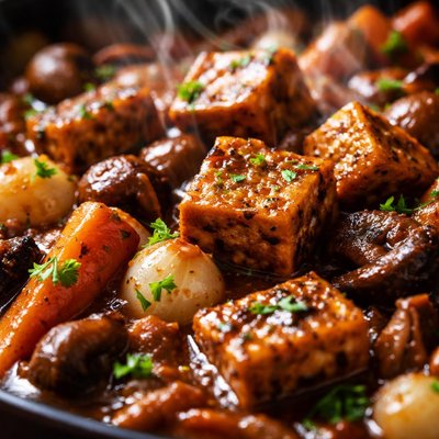 Image of Tofu Bourguignon