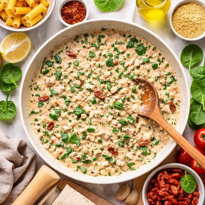 Image of Tofu Creamy Pasta Sauce
