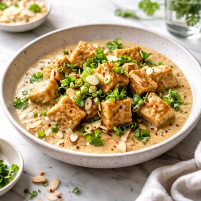 Image of Tofu in Almond Sauce