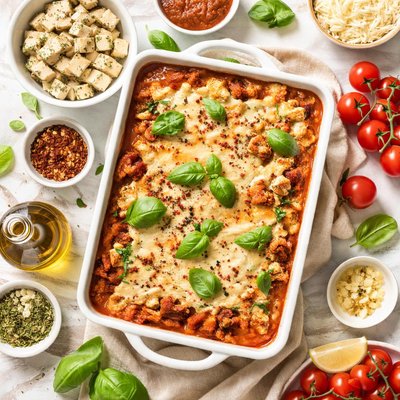 Image of Tofu Lasagna No Noodles