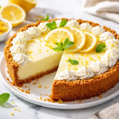Image of Tofu Quick Lemon Cream Pie