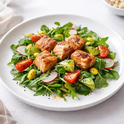 Image of Tofu Salmon Salad