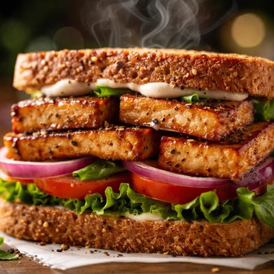 Image of Tofu Sandwich on Whole Wheat