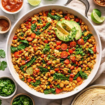 Image of Tofu Scramble with Soyrizo