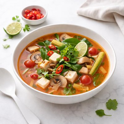 Image of Whole30 Tom Yum Soup
