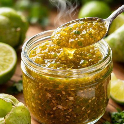 Image of Tomatillo and Lime Jam