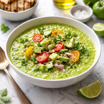 Image of Tomatillo Gazpacho