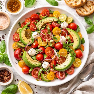 Image of Tomato and Avocado Salad