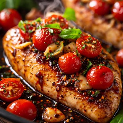 Image of Tomato and Balsamic Chicken
