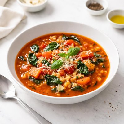 Image of Tomato and Barley Soup