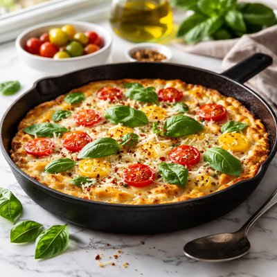 Image of Tomato and Basil Frittata