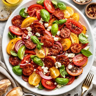 Image of Tomato and Chorizo Salad