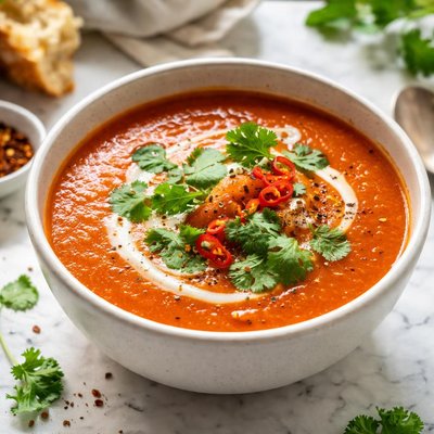 Image of Tomato and Coriander Soup