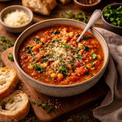 Image of Tomato and Couscous Soup